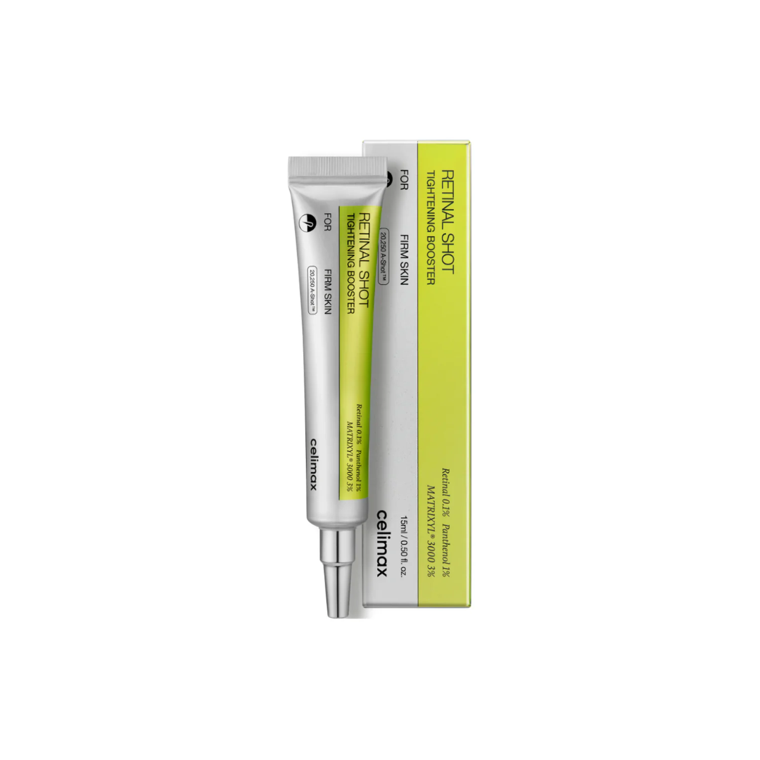 Celimax Vita A Retinal Shot Tightening Booster  – 0.1% Retinal & 3% Matrixyl Anti-Aging Serum for Wrinkles, Pore Minimizer, Firmer & Smoother Skin