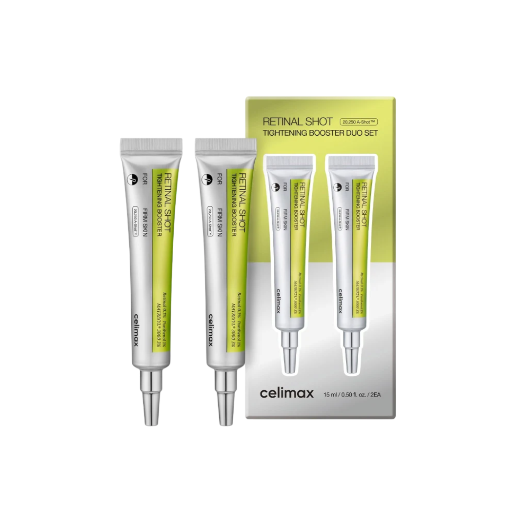 Celimax Vita A Retinal Shot Tightening Booster  – 0.1% Retinal & 3% Matrixyl Anti-Aging Serum for Wrinkles, Pore Minimizer, Firmer & Smoother Skin